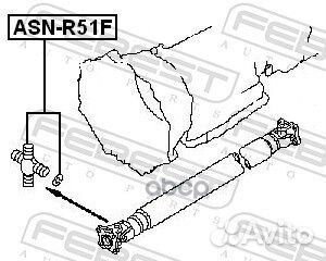 Крестовина карданного вала 27x76 ASN-R51F ASN-R