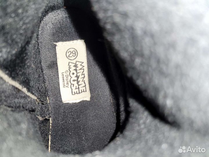 Ботинки для девочки размер 29