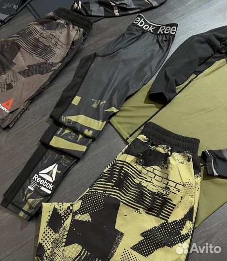 Компрессионный рашгард Reebok 3 в 1