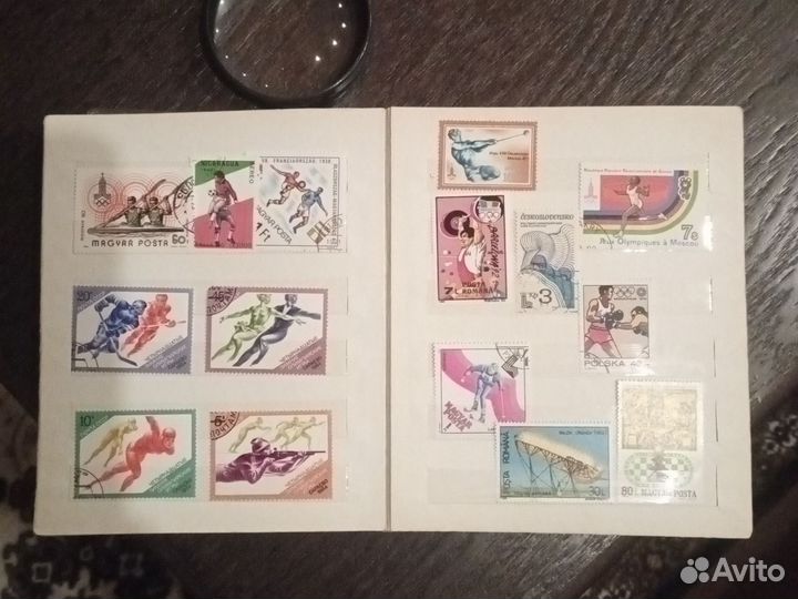 Альбом с почтовыми марками