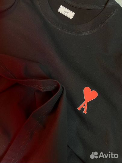 Футболка ami paris / Comme des Garçons