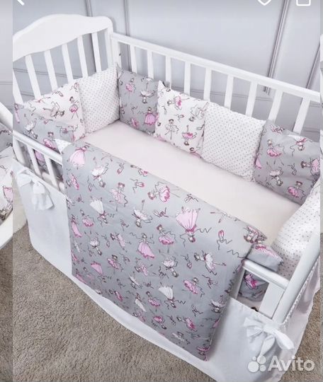 Бортики в кроватку