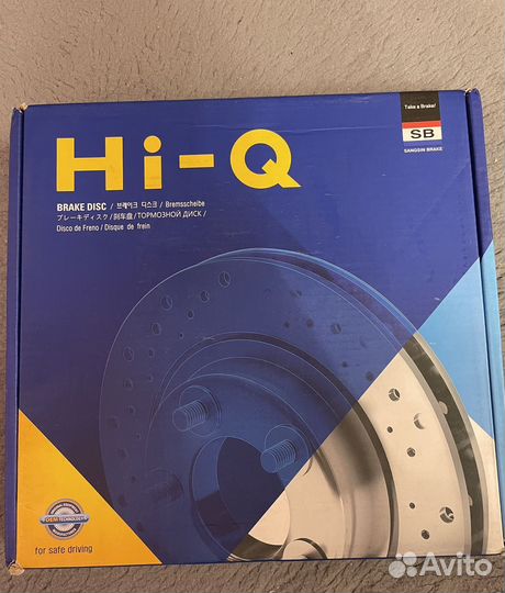 Тормозные диски hyundai