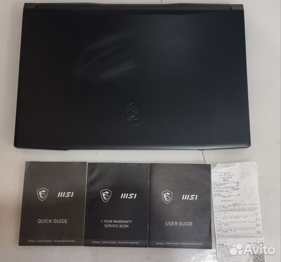 Игровой ноутбук msi rtx 3050 17,3