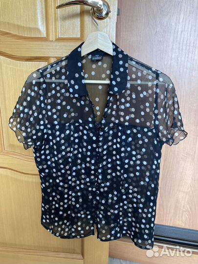 Блузка летняя в горошек Salko