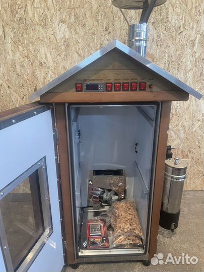 Коптильня холодного и горячего копчения