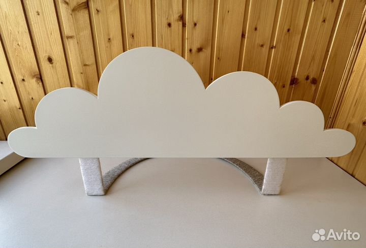 Бортик на кровать облачко