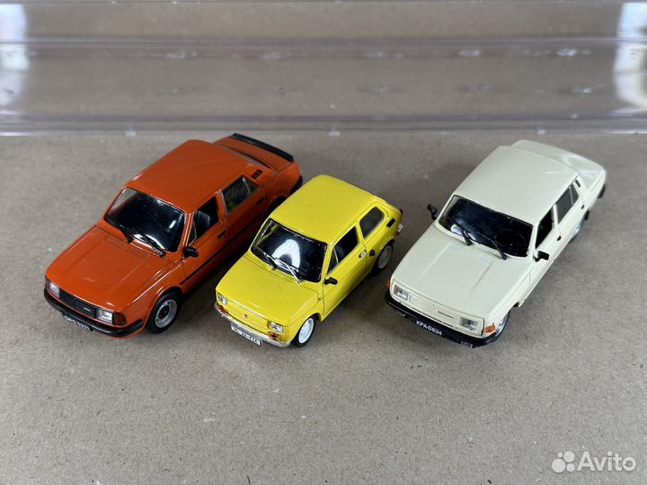 Ваз Wartburg Skoda Fiat деагостини