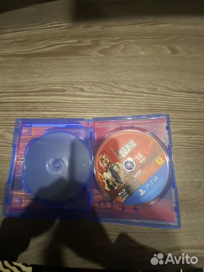 Red dead redemption 2 ps4 диск