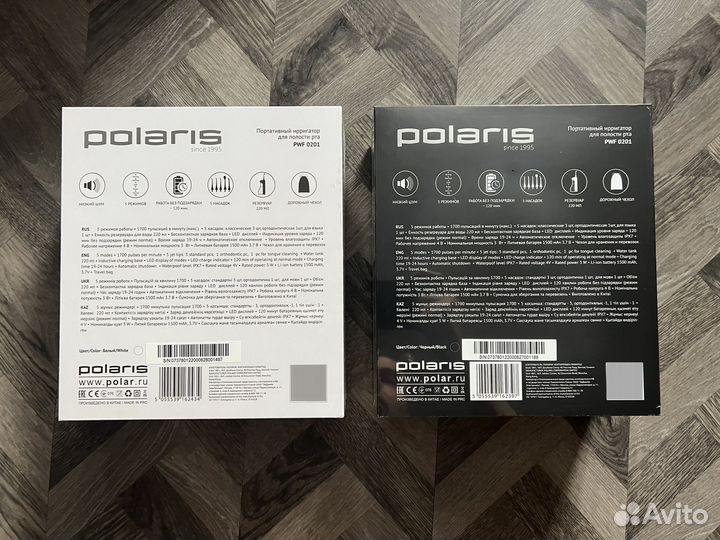 Ирригатор Polaris PWF 0201 (черный)