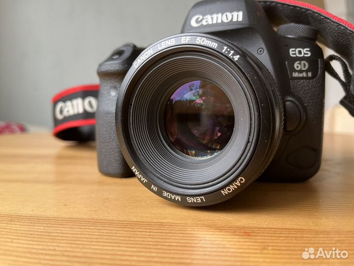 Зеркальный фотоаппарат canon 6d mark II