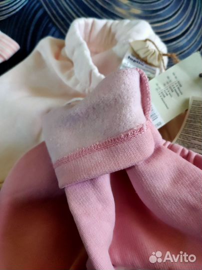 Теплые штаны на девочку 62-68