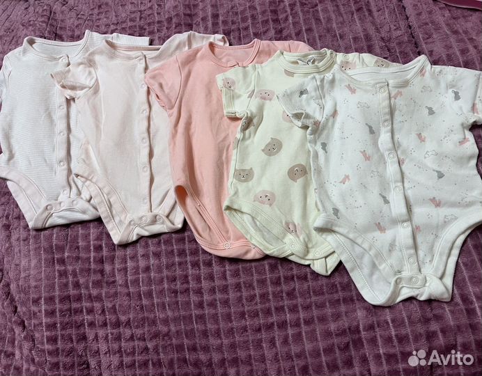 Боди 68 размер на девочку