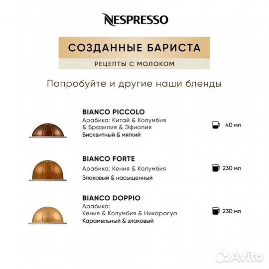 Кофе в капсулах Nespresso Vertuo