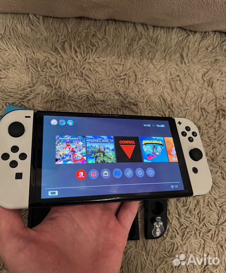 Nintendo switch oled с играми