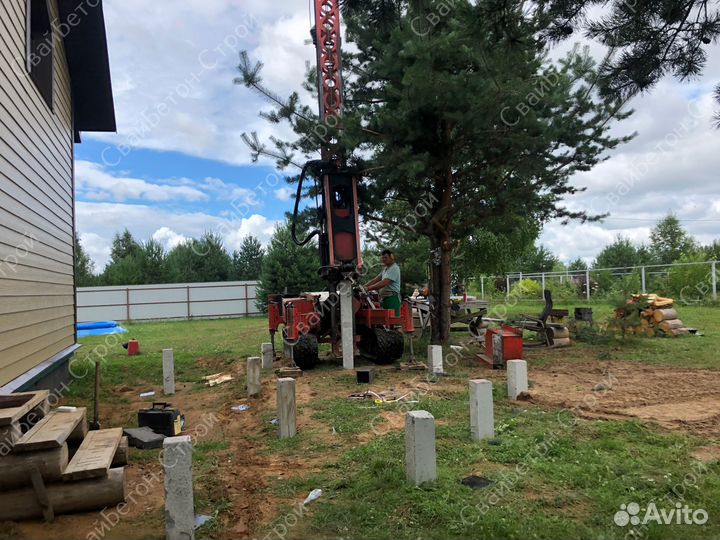 Забивные железобетонные сваи