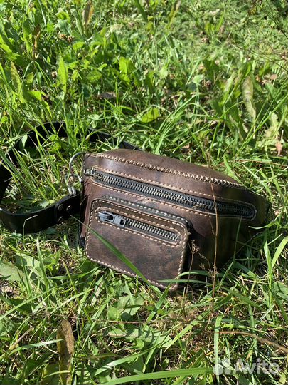 Мужская кожаная сумка