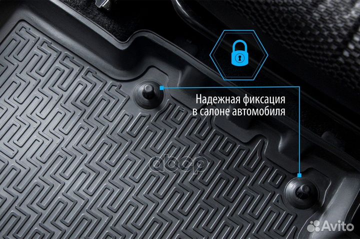 Комплект автомобильных ковриков в салон Kia Ceed