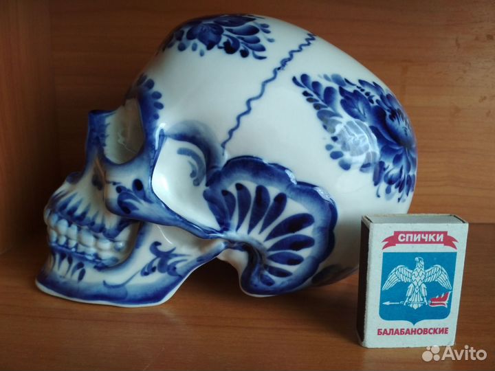 Череп Гжель рыцари Мальта