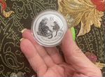 Монета серебряная 1 доллар 2016 год Елизавета 2