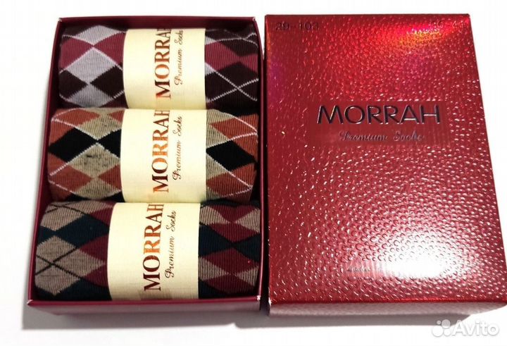 Набор носков. В коробке 3 шт. 37-41