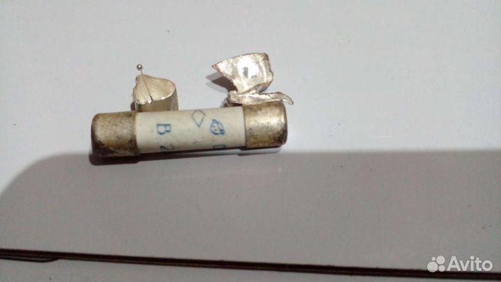 Посеребрённые предохранители СССР