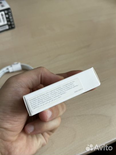 Оригинальный провод Apple lightning USB-C