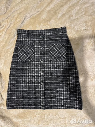 Юбка теплая 46