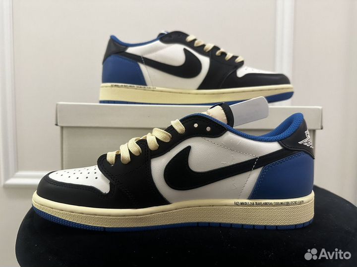 Кроссовки Nike air jordan 1 low travis scott x fra