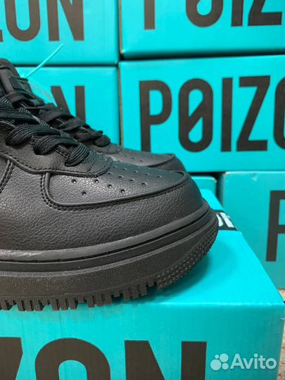 Nike Air Force 1 High Gore Tex Черные Оригинал