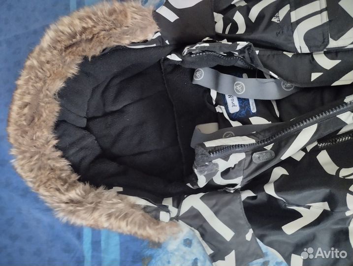 Зимний комбинезон для мальчика 128