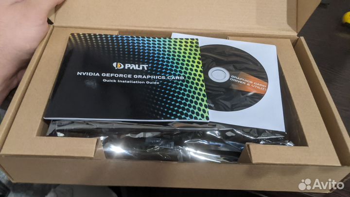 Видеокарта gtx 1050 ti palit