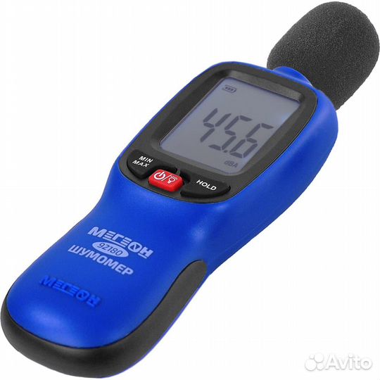 Цифровой измеритель уровня шума мегеон 92180 к0000037810