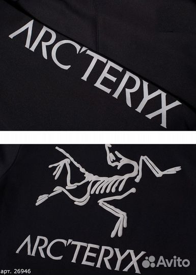 Худи Arcteryx Черное