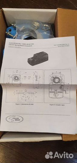 Электропривод Polar Bear ASO-R16.F (230V-16Nm)
