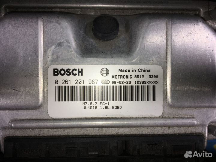 Блок управления двигателем Geely Vision