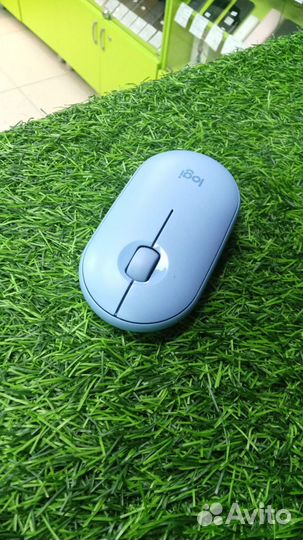 Беспроводная беззвучная мышь Logitech Pebble