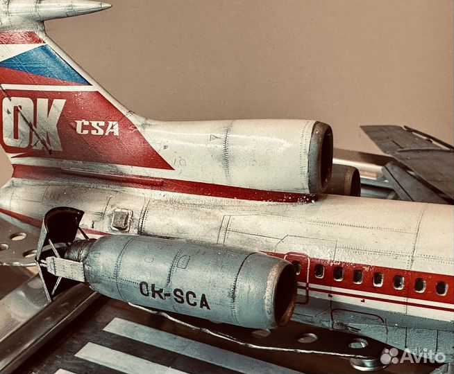 Модель ту 154 CSA 1/144