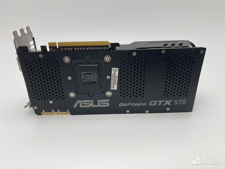 Видеокарта asus GeForce GTX 570 1280MB