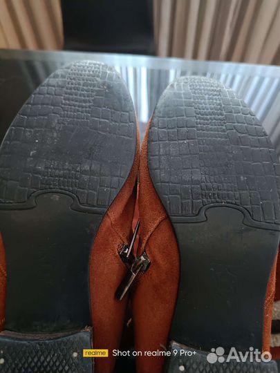 Сапоги зимние женские замшевые 39 Италия