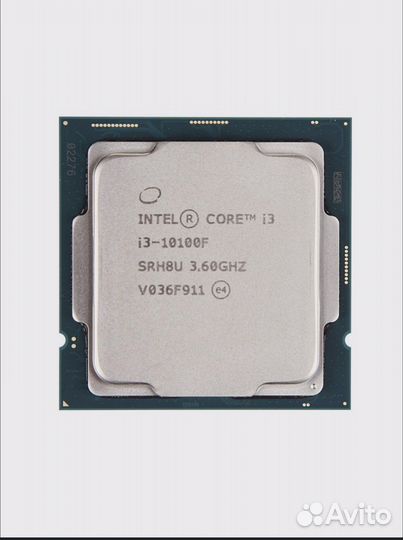 Процессор intel core i3 10100f