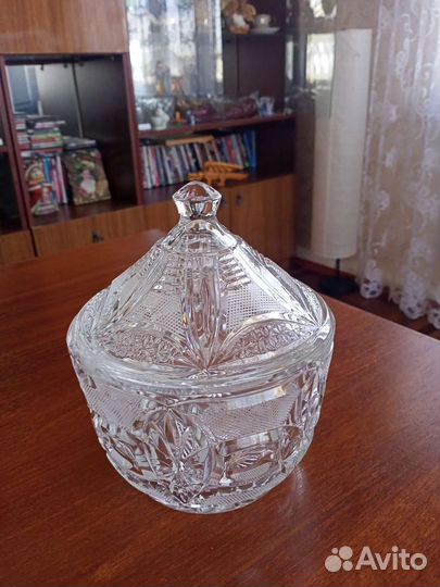 Салатник хрустальный