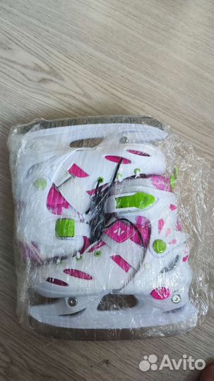 Коньки детские раздвижные 30 33