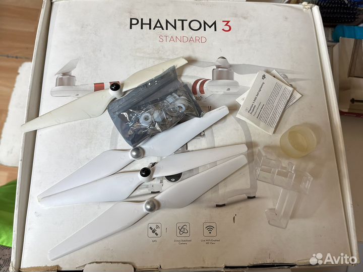 Запчасти для квадрокоптера phantom 3 standard