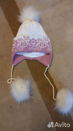 Шапка зимняя 4-6 лет