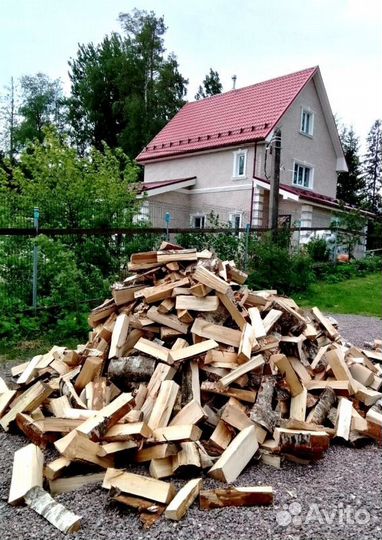 Дрова Береза с доставкой в Выборге