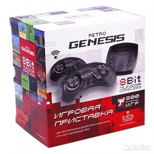 Игровая приставка Retro Genesis 8 Bit Junior Wirel