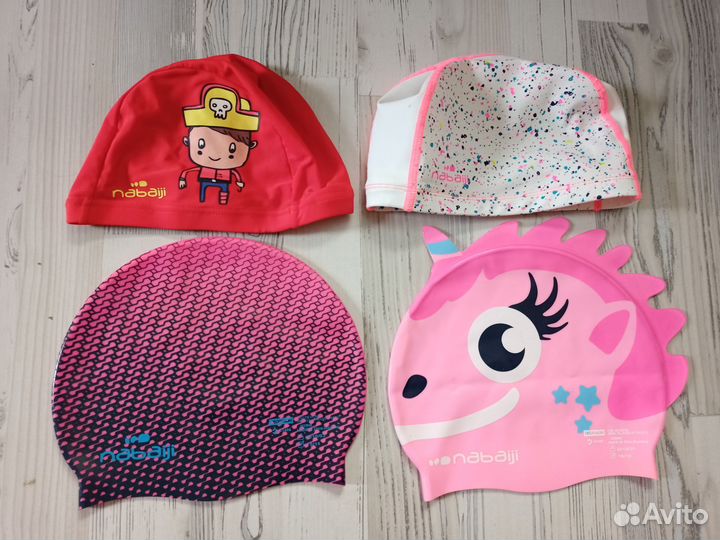 Шапочки для бассейна