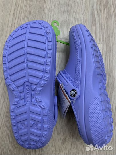 Сабо Crocs Classic с мехом Оригинал