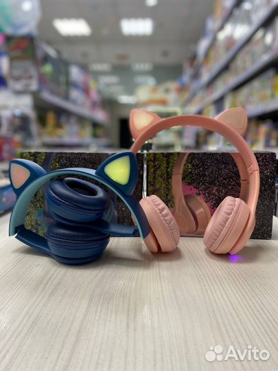 Наушники беспроводные с ушками